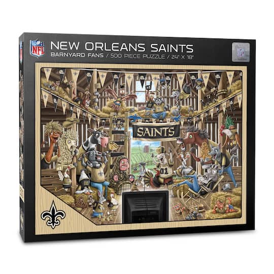 NFL Barnyard Fans 500 Piece Puzzle By Youthefan in New Orleans Saints | 18" x 24" | Michaels®